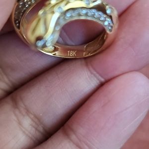 Panther Ring size 7 in 18k Gold